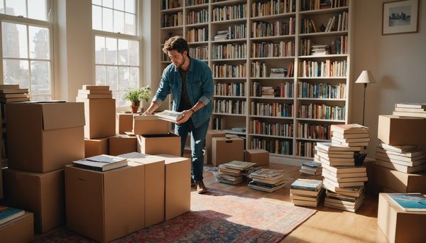 Déménager sa bibliothèque : quelle taille de carton choisir pour les livres ?